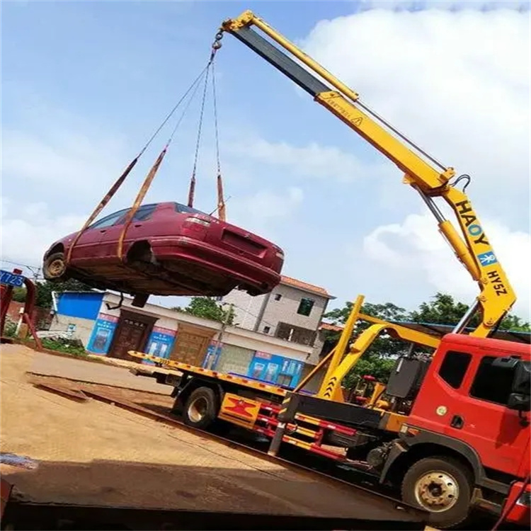 大路镇吊车救援小汽车怎么吊